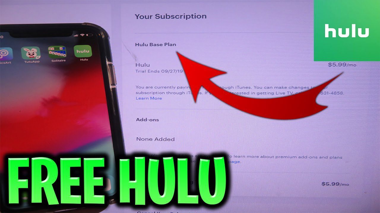 hulu account free