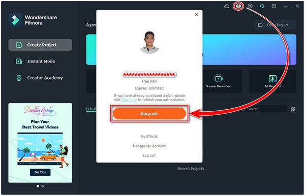 wondershare account free
